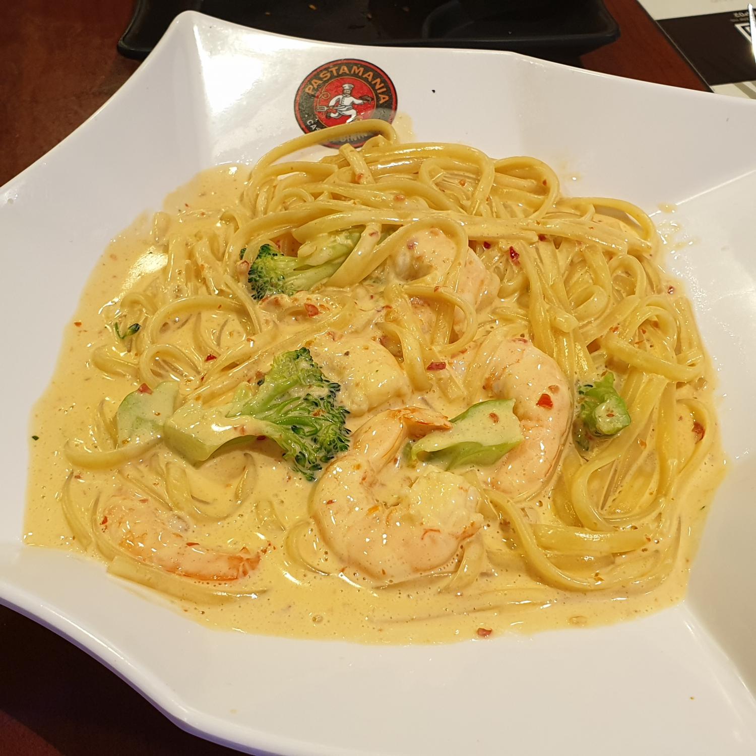 Blazing Prawn Linguine