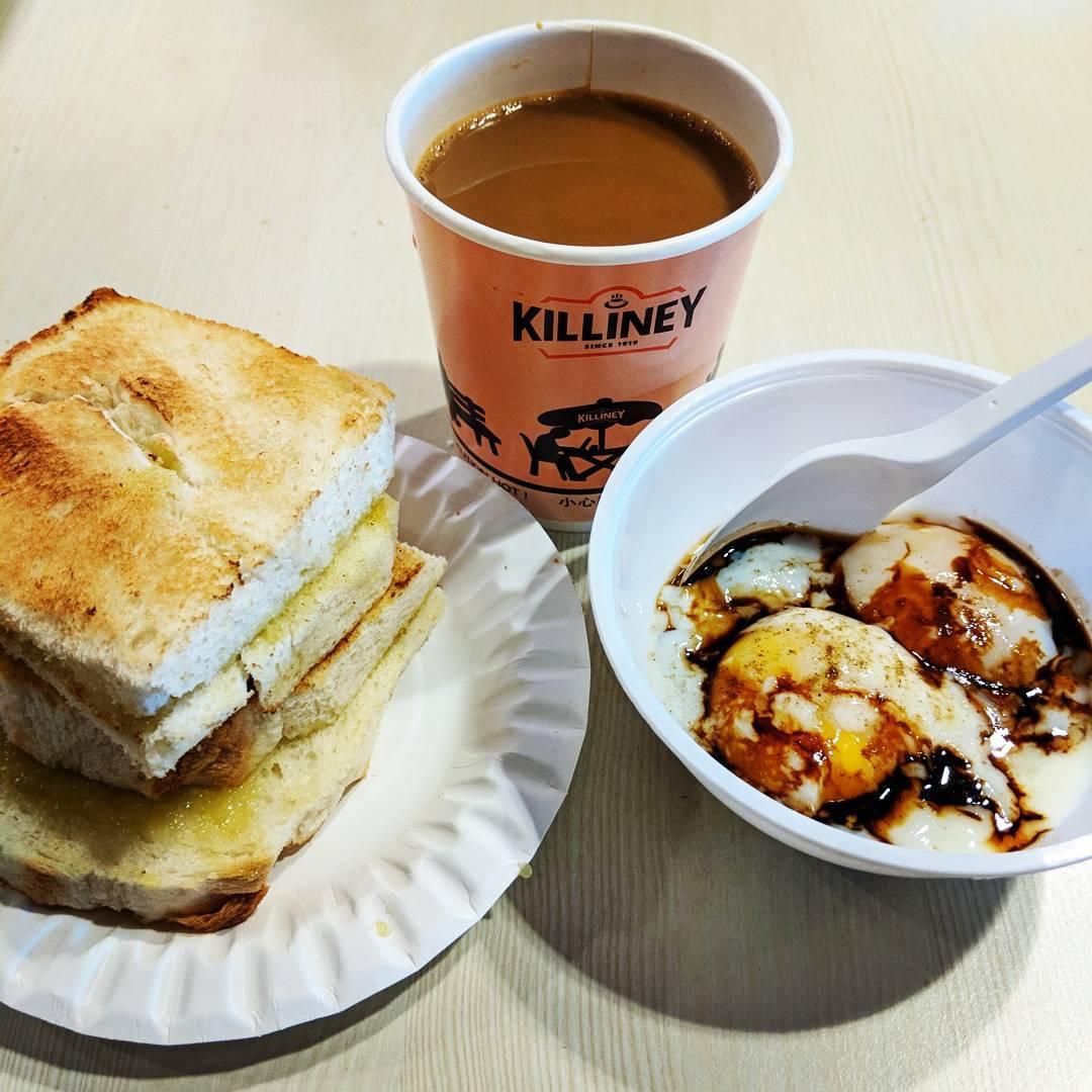 Soft-boiled Egg, Coffee and Toast