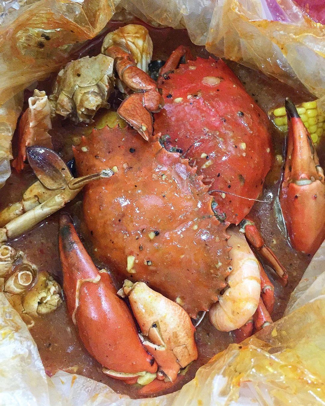 Crab in the Bag Imperial Pot