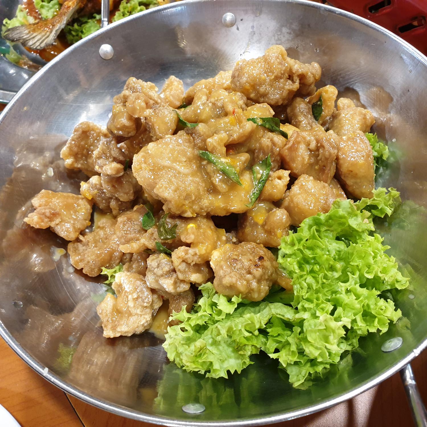 Honey Milk Chicken Cubes