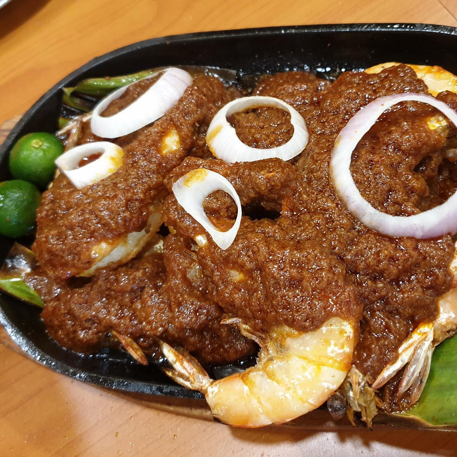 Hotplate Sambal Prawn