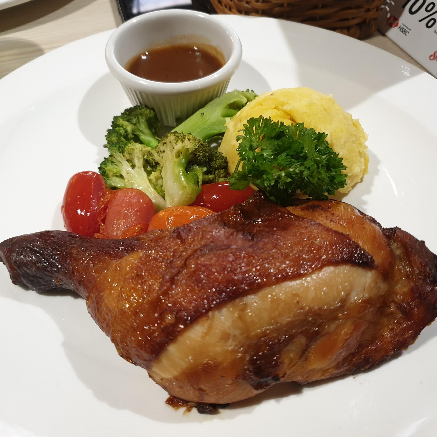 Farm Roast Chicken with Herb Gravy