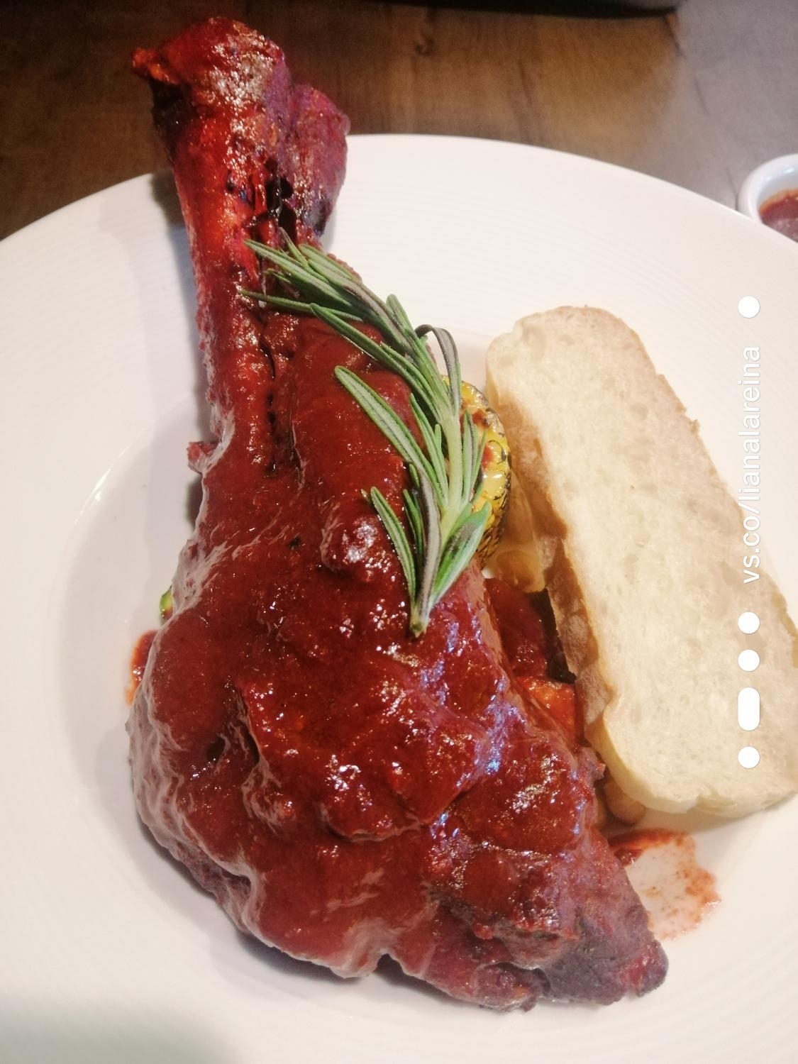 Lamb Shank Masak Merah