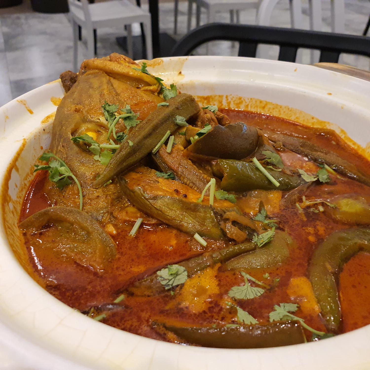 Fish Head Curry Claypot