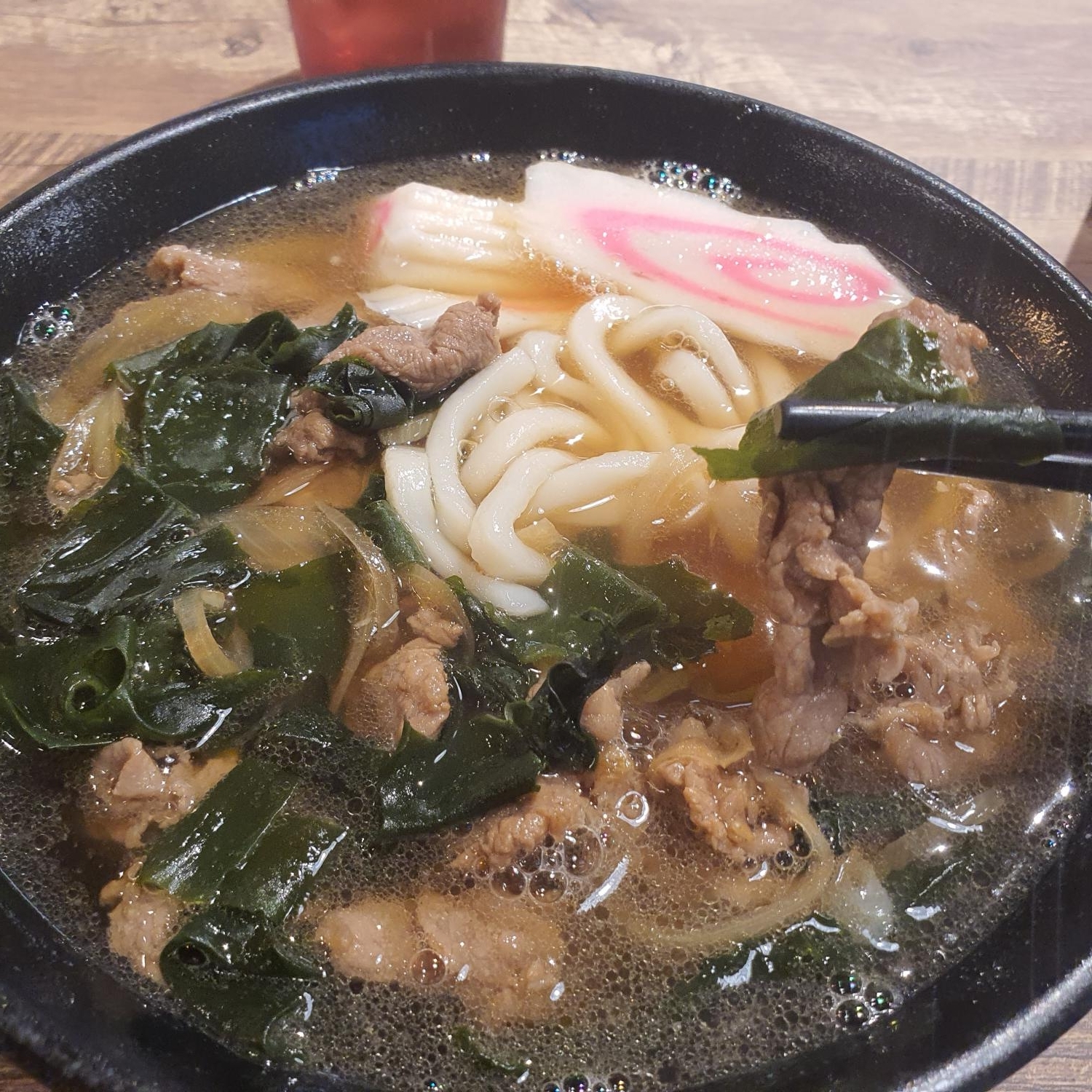 Udon with Yakiniku Beef