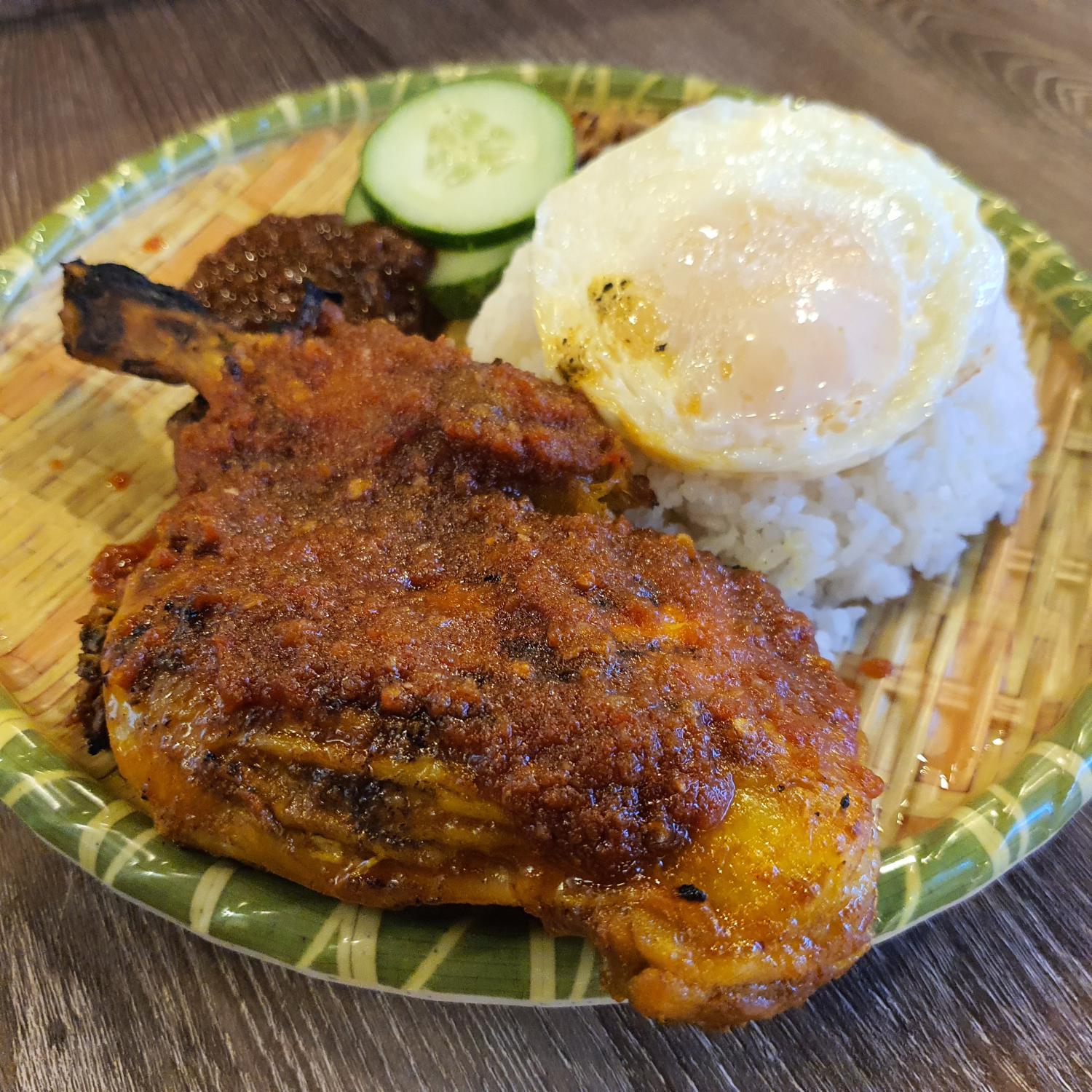 Nasi Lemak Ayam Taliwang