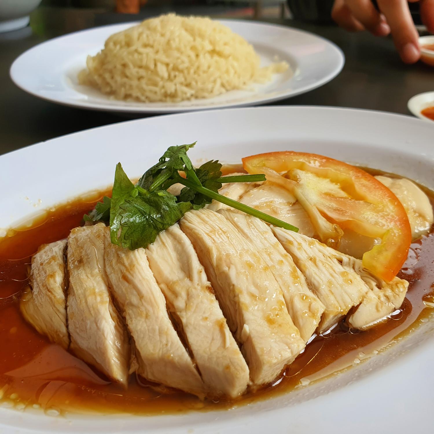 Hainanese Chicken Rice
