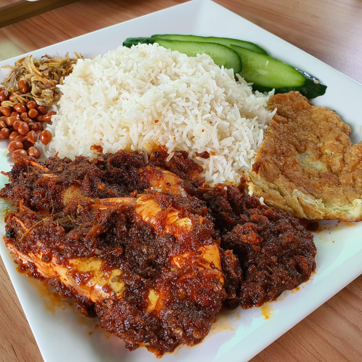 Nasi Lemak Sambal Udang