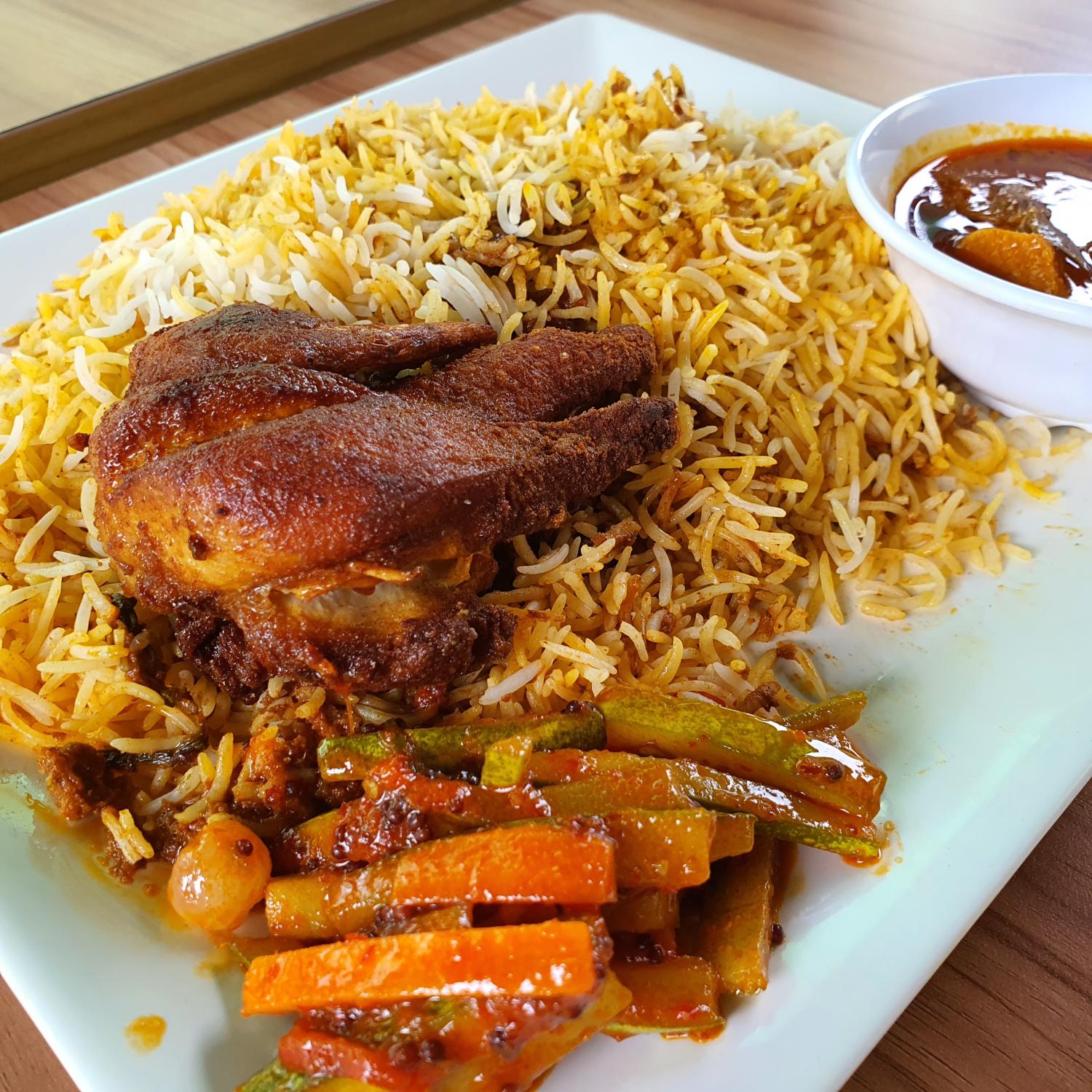 Fried Chicken Briyani