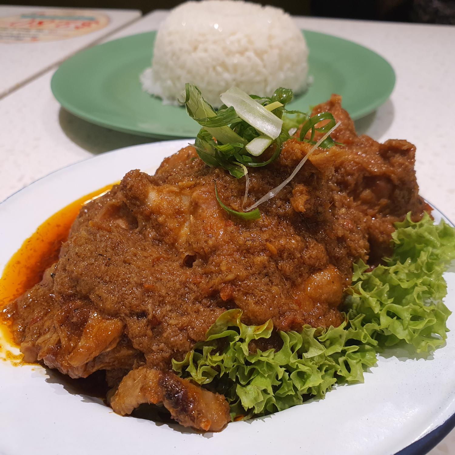 Chicken Rendang Rice