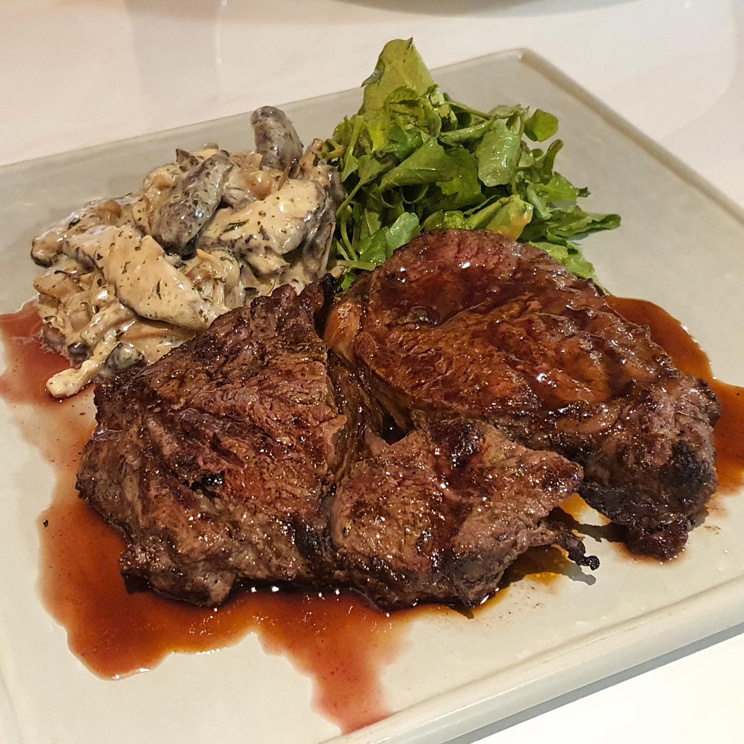 Charcoal-Grilled Argentine Angus Ribeye