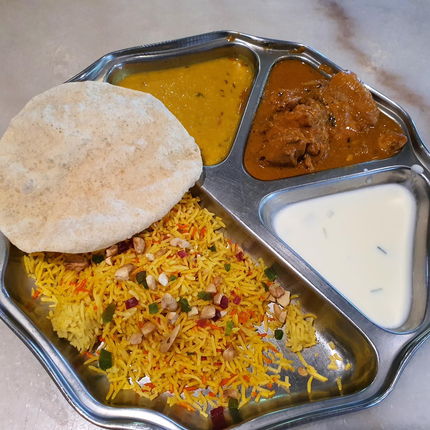 Curry Chicken Briyani Set