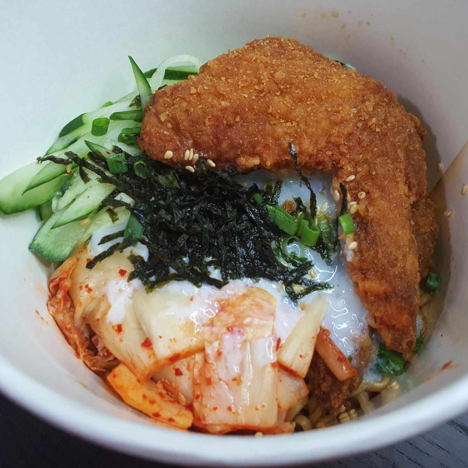 Chicken Wings with Noodle