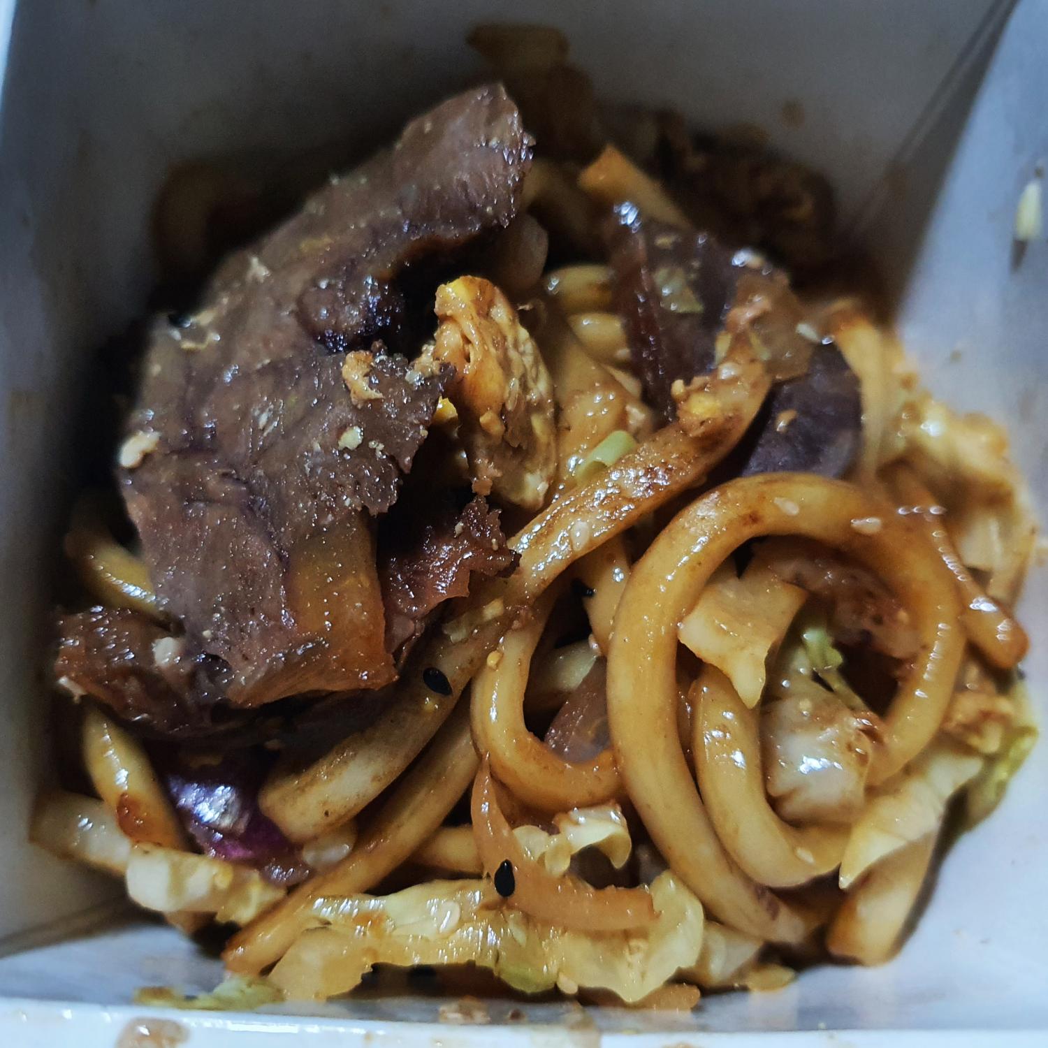 Fresh Udon with Braised Beef