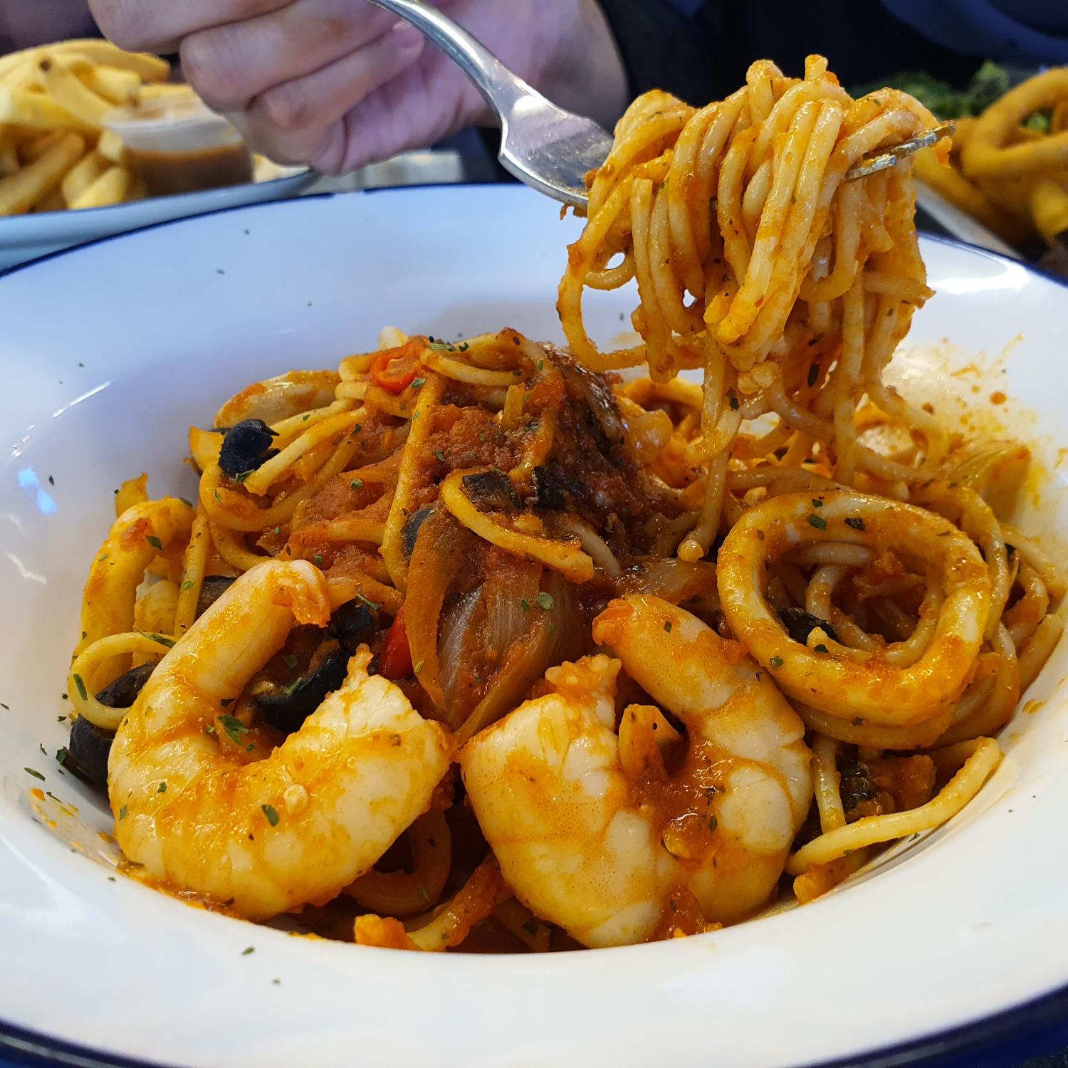 Spicy Seafood Arrabiata