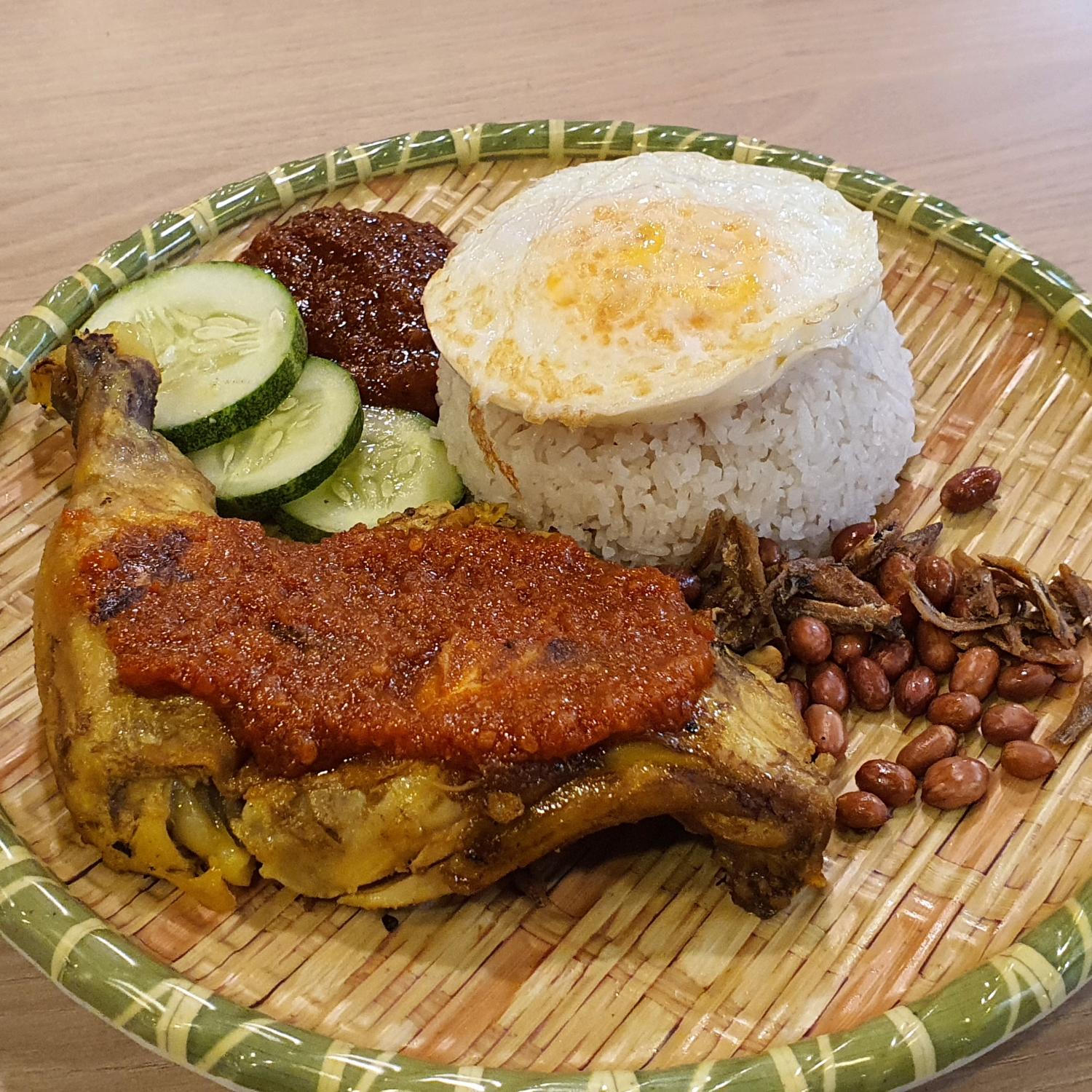Nasi Lemak Ayam Taliwang