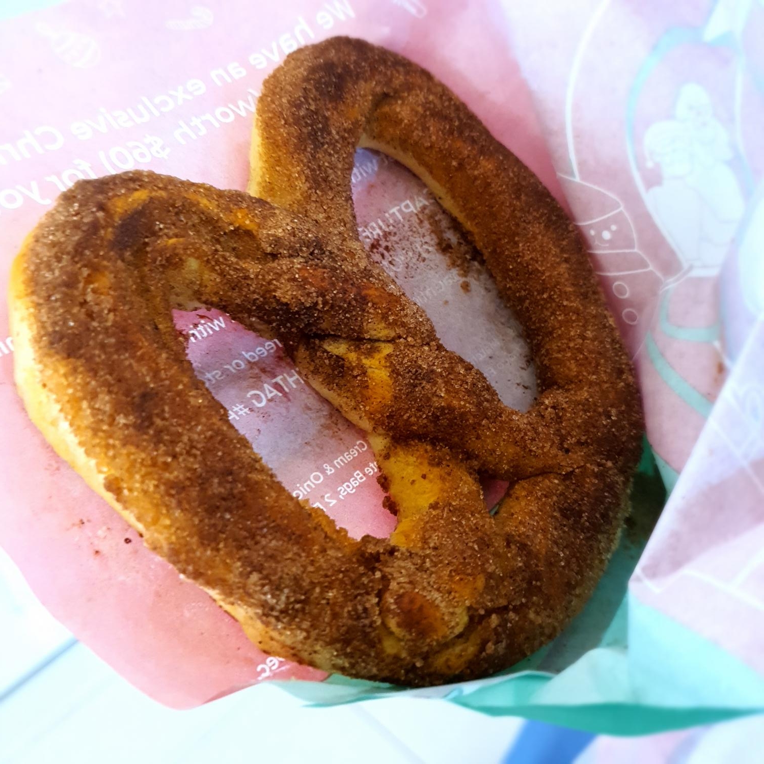 Cinnamon Sugar Pretzel