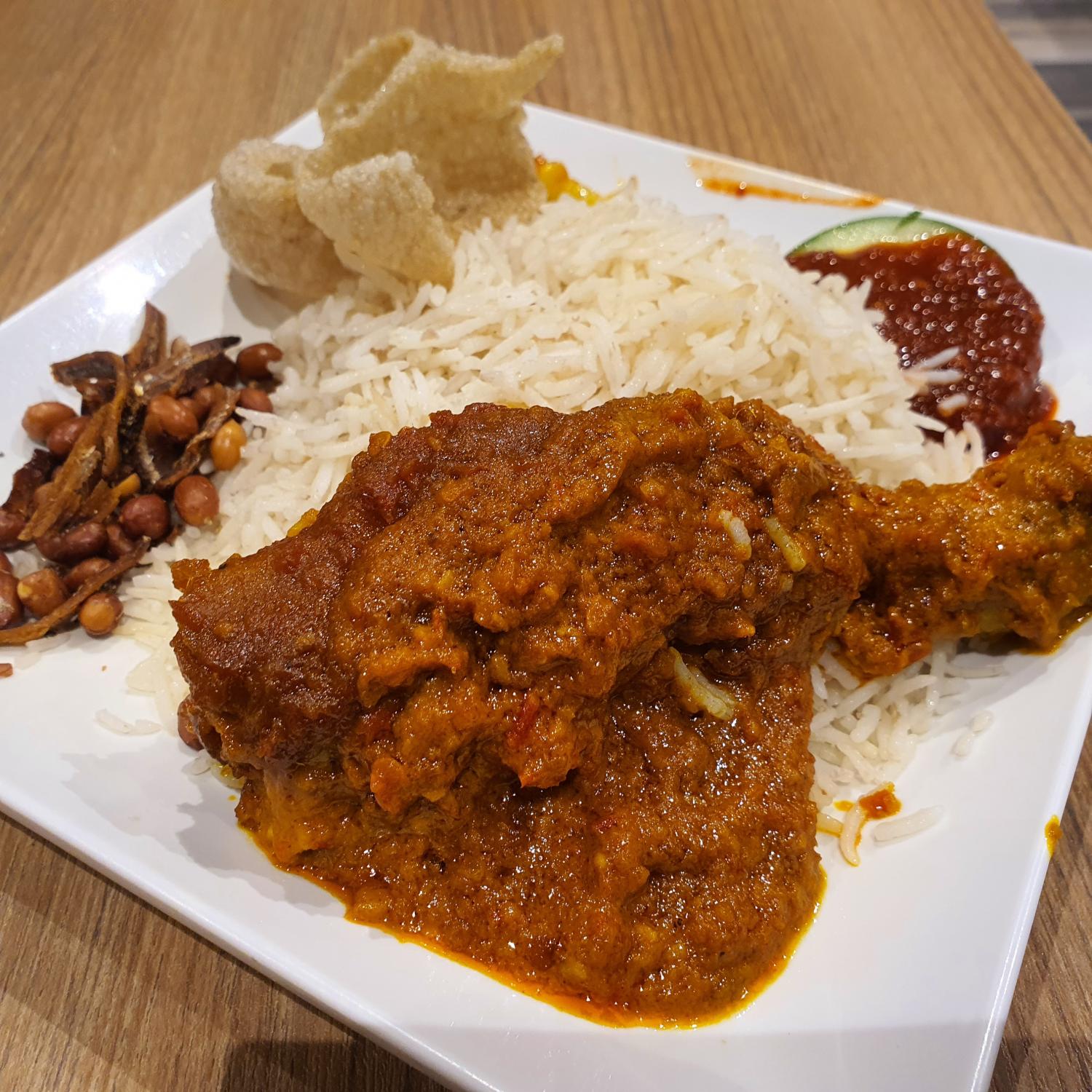 Rendang Chicken Nasi Lemak