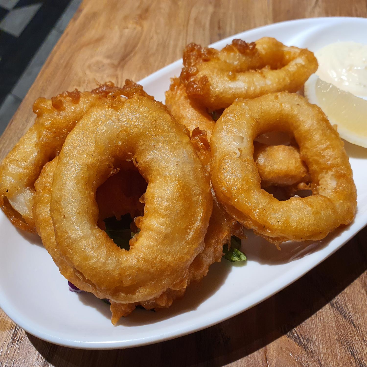 Fried Calamari with Tartar Sauce