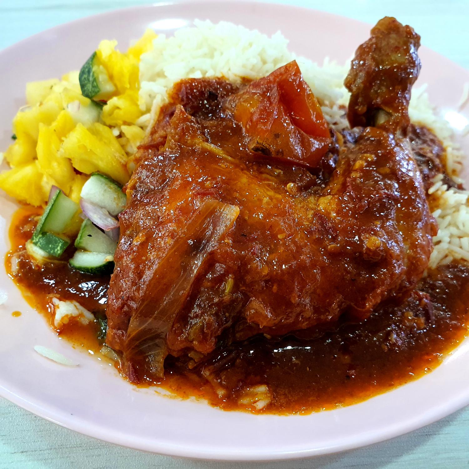 Nasi Minyak Ayam Merah