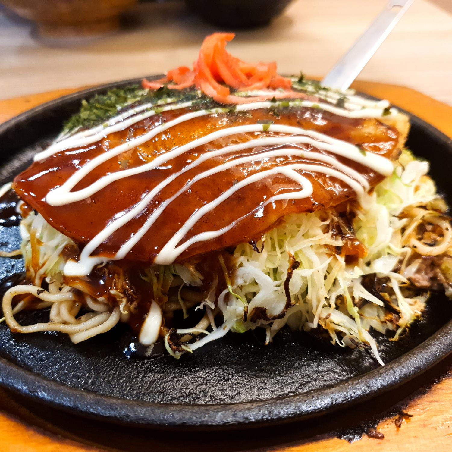 Beef Okonomiyaki