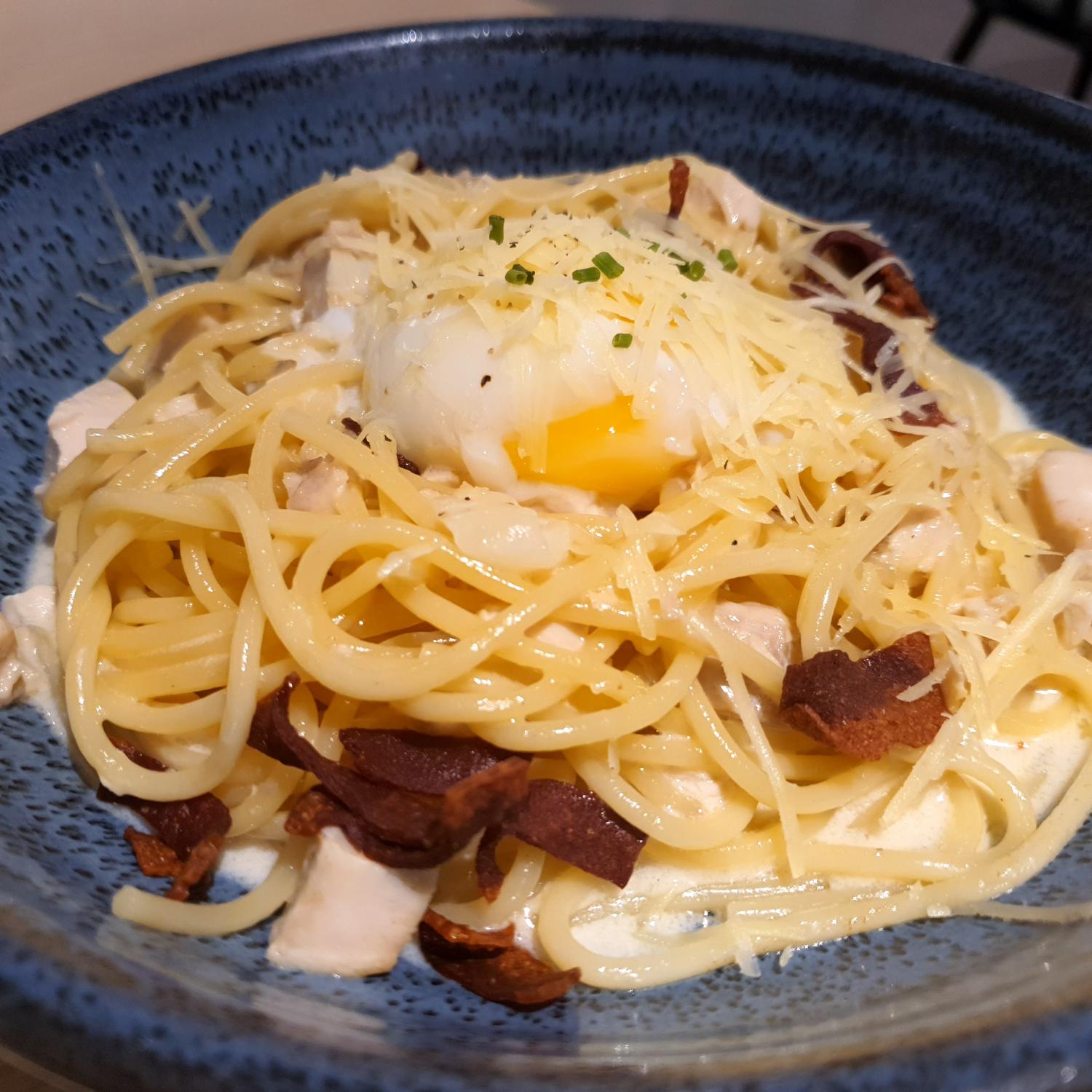 Chicken Carbonara Pasta