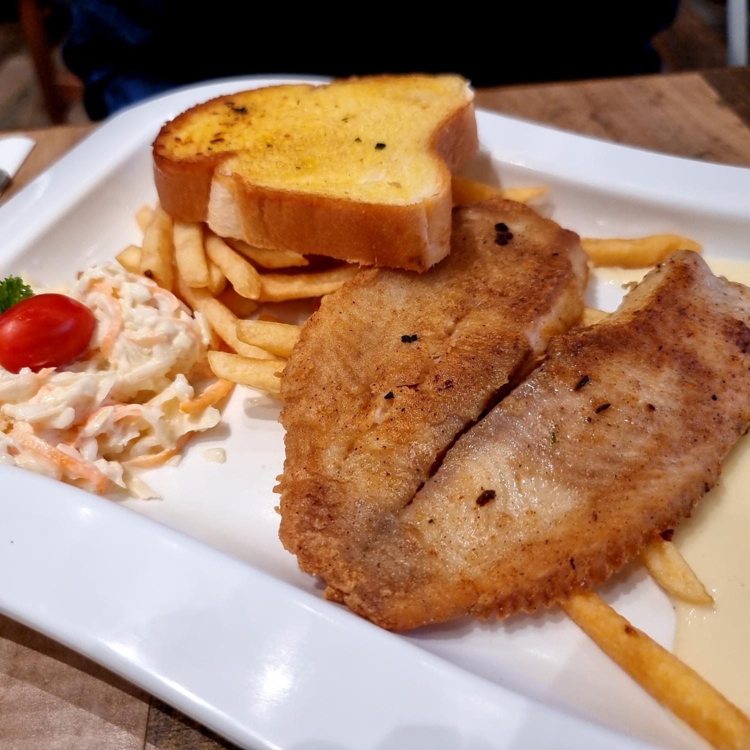 Grill of the Day with Mustard Sauce