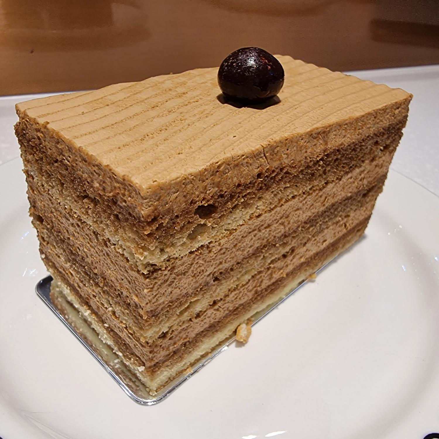 Mocha Mousse Cake