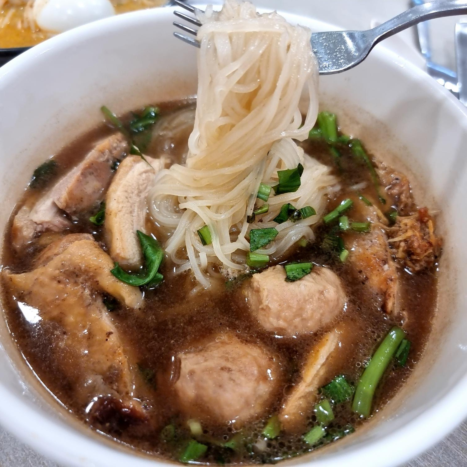 Grilled Chicken Boat Noodle