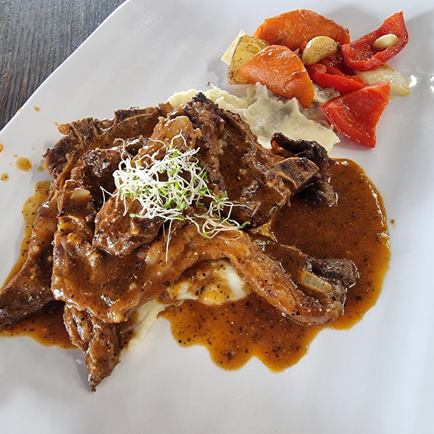 Grilled Lamb Short Ribs