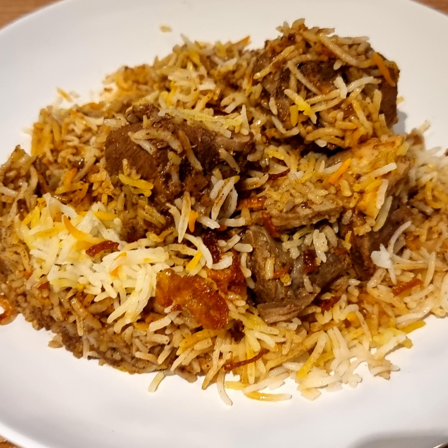 Lamb Dum Briyani