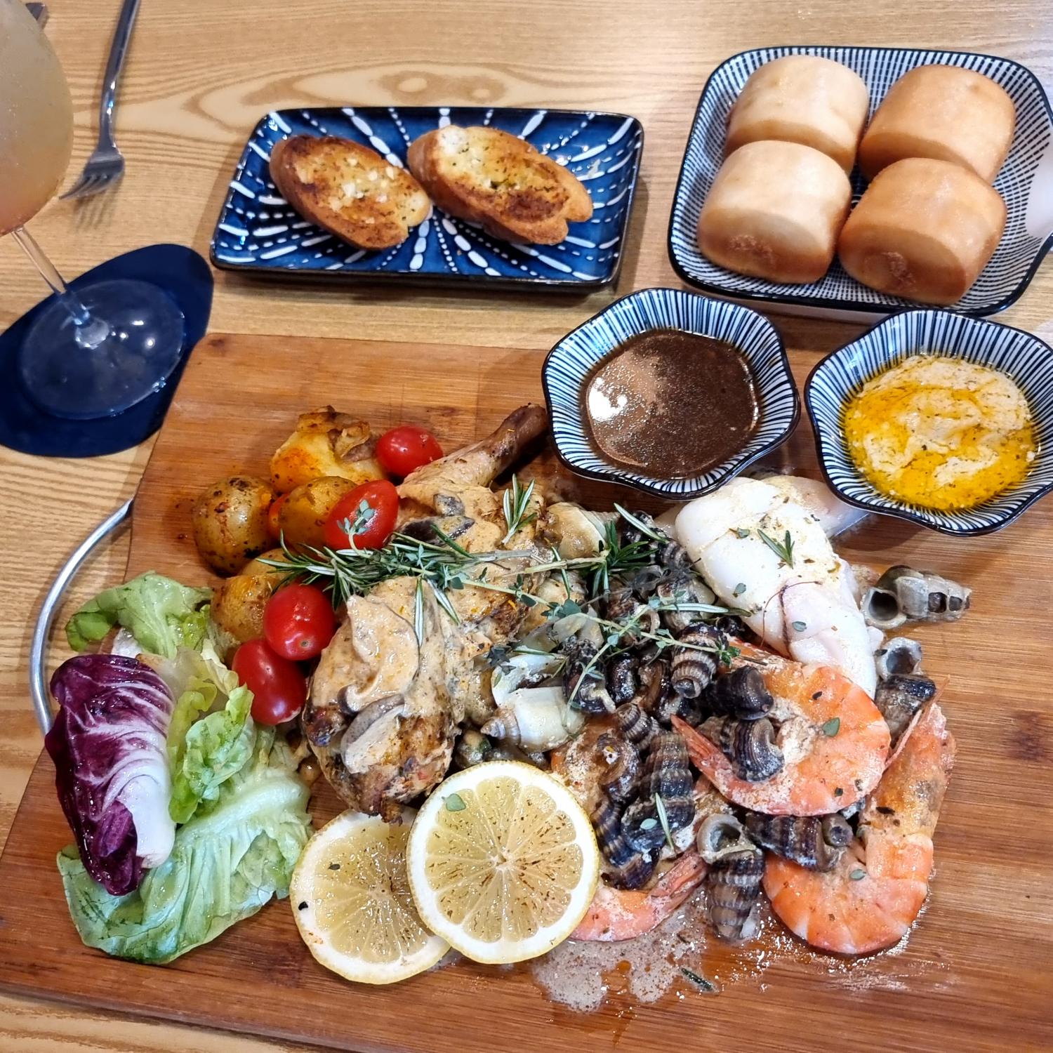 Garlic Butter Surf & Turf