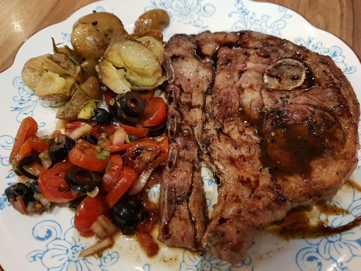 Lamb Shoulder in Balsamic Creme