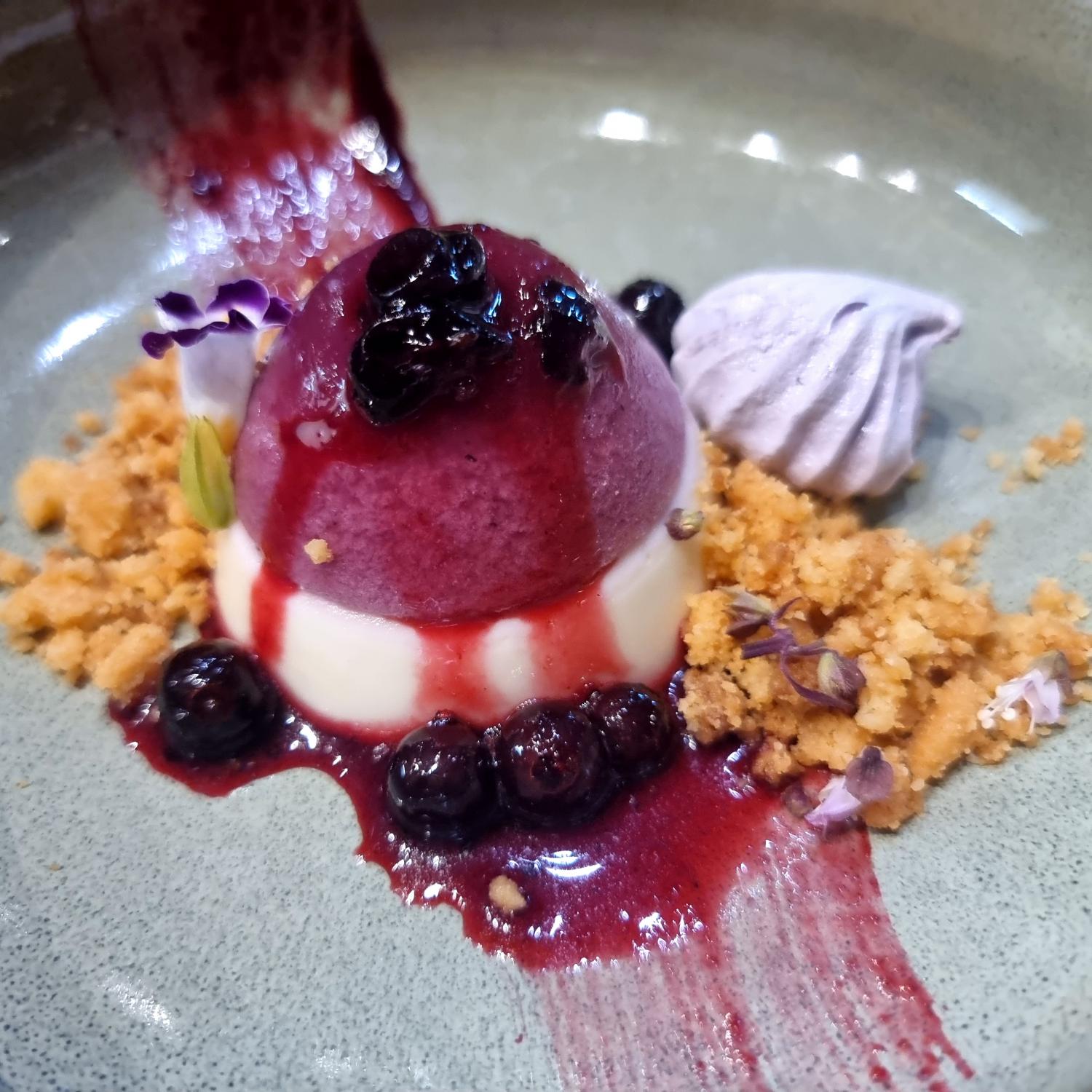Blackcurrant Pannacotta