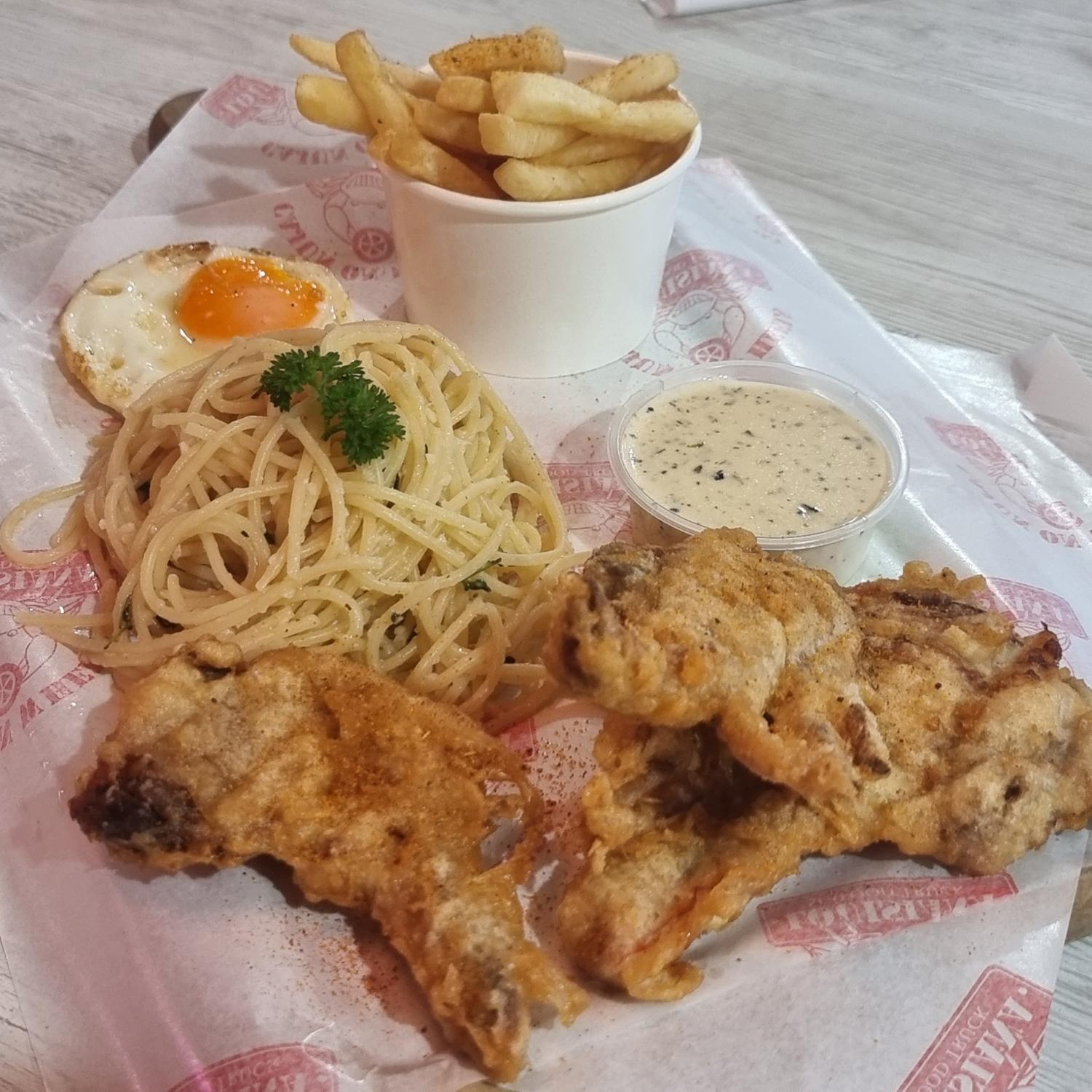 Soft Shell Crab Platter