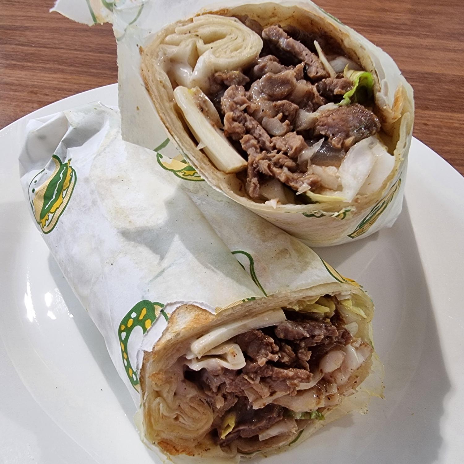 Lamb Kebab Wrap