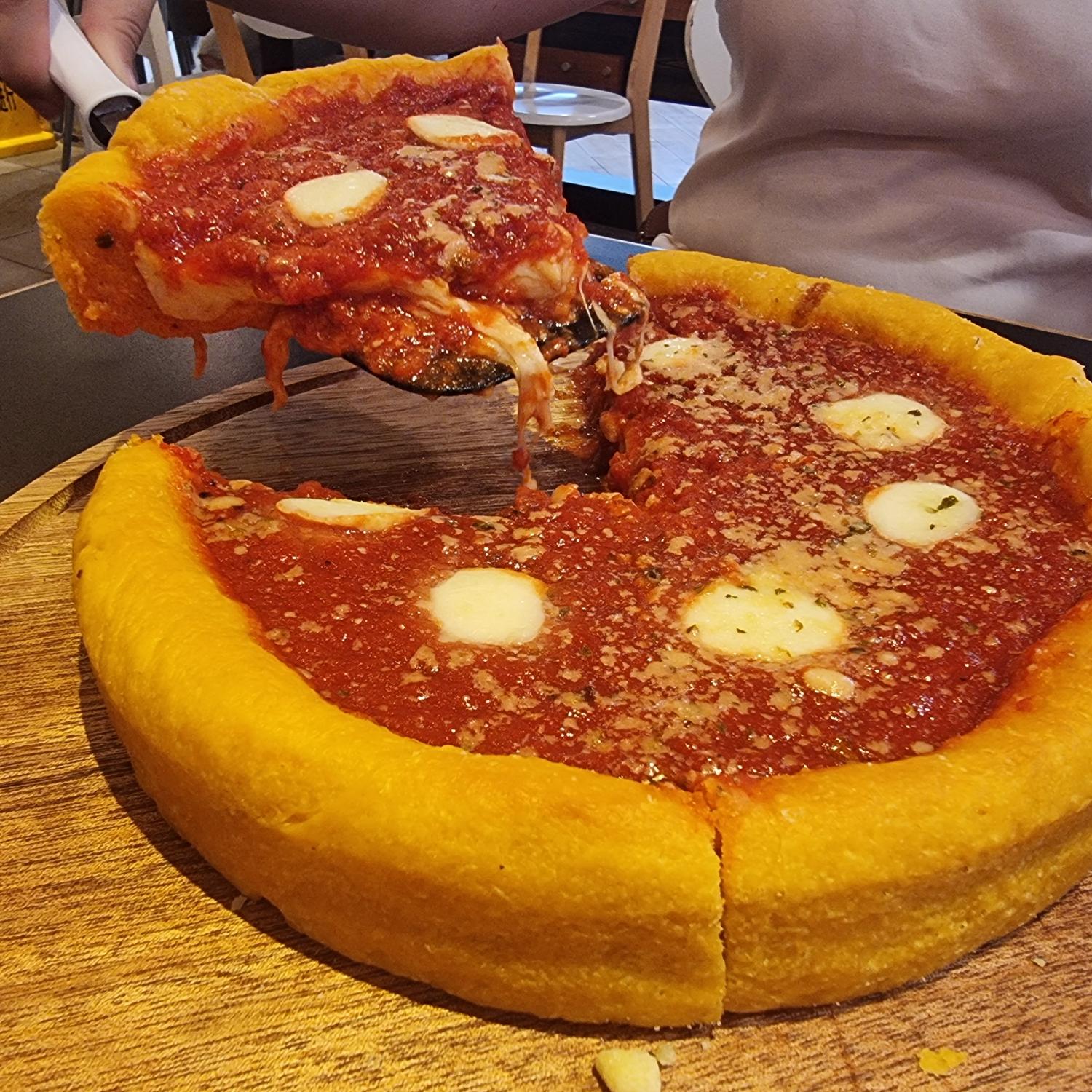 Cheezy Legend Deep Dish Pizza