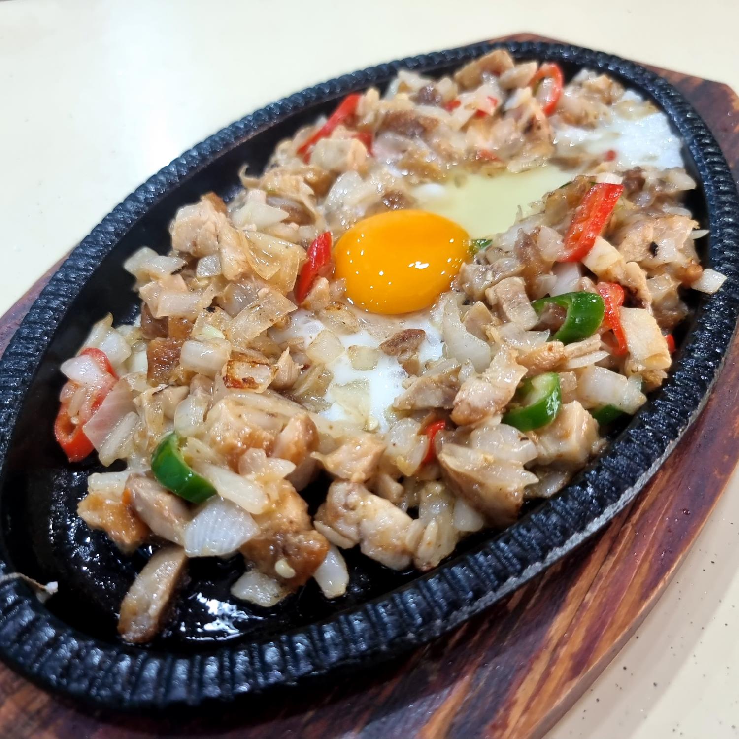 Sizzling Chicken Sisig