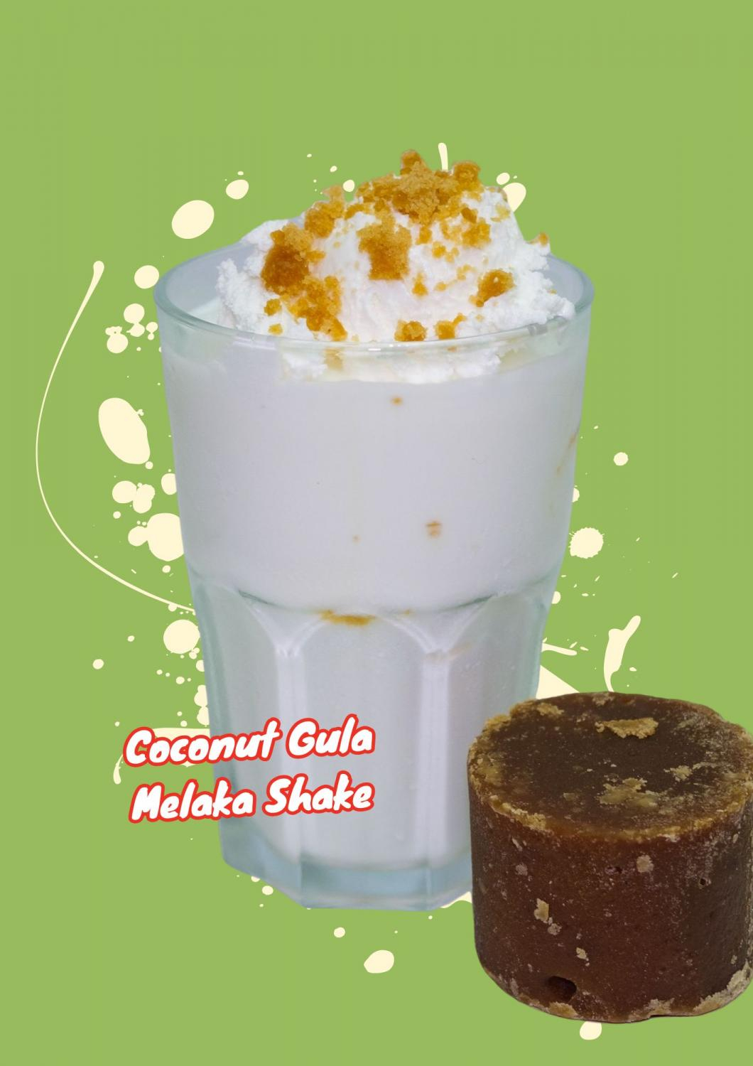 Coconut Gula Melaka Shake