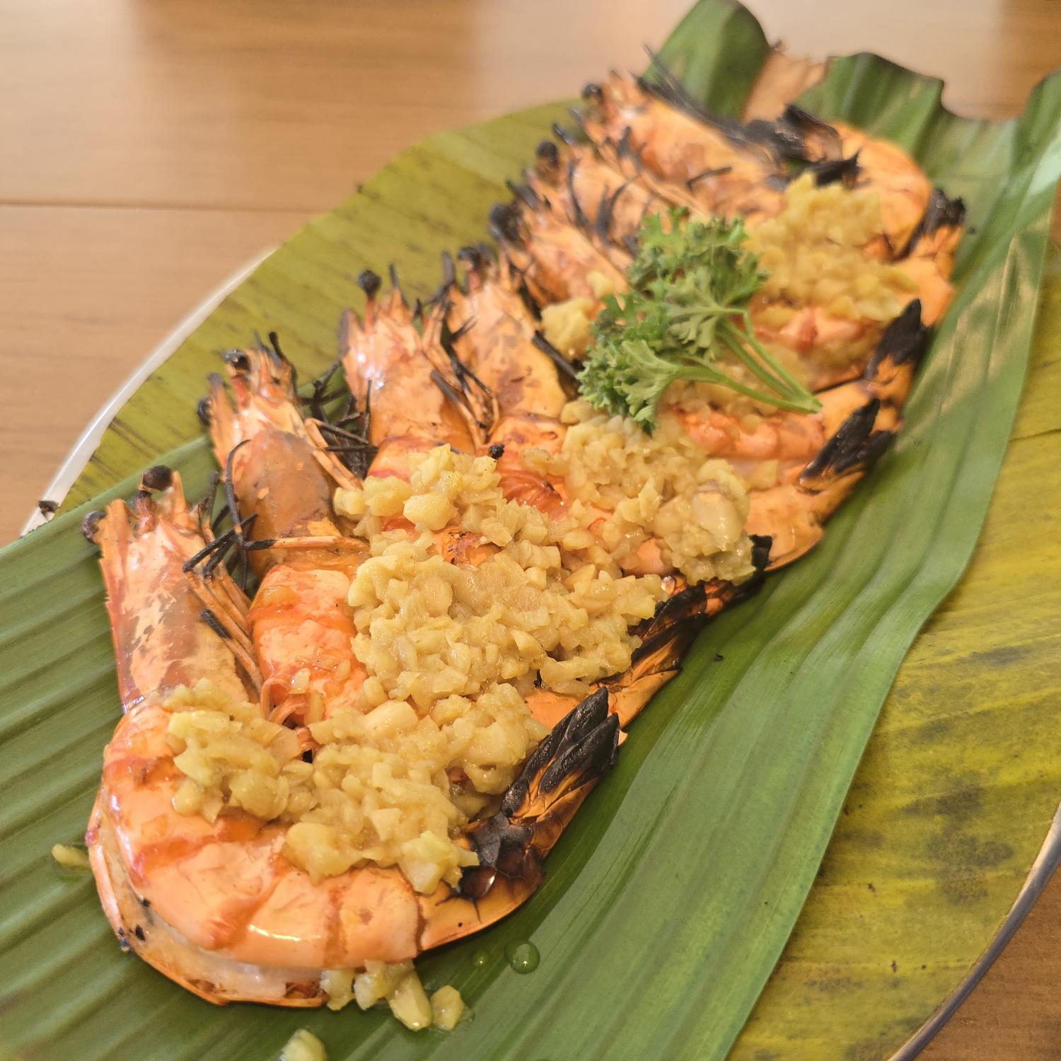 Udang Bakar Butter Garlic