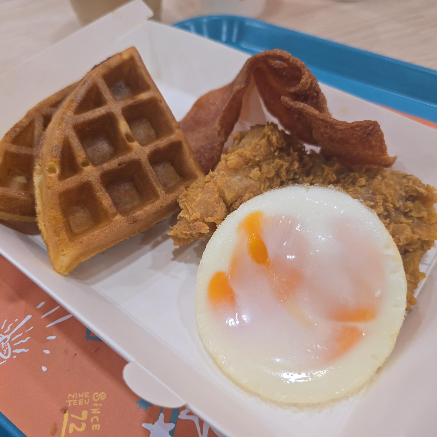 Ultimate Poppy Waffles Platter