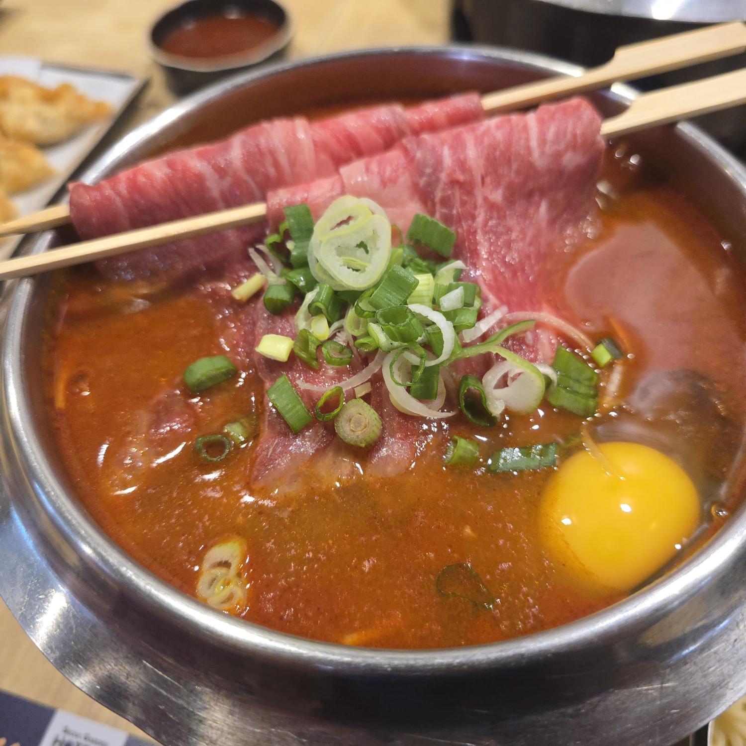 Kimchi Wagyu Beef Hot Pot