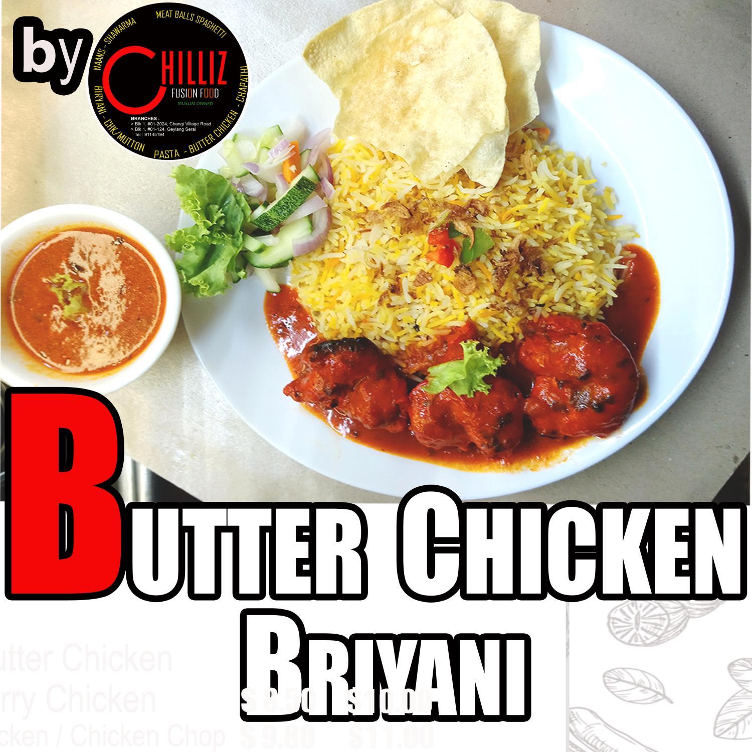 Butter Chicken Briyani 