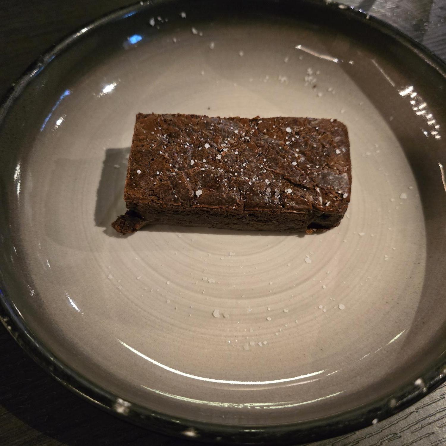 Sea Salt Fudge Brownie