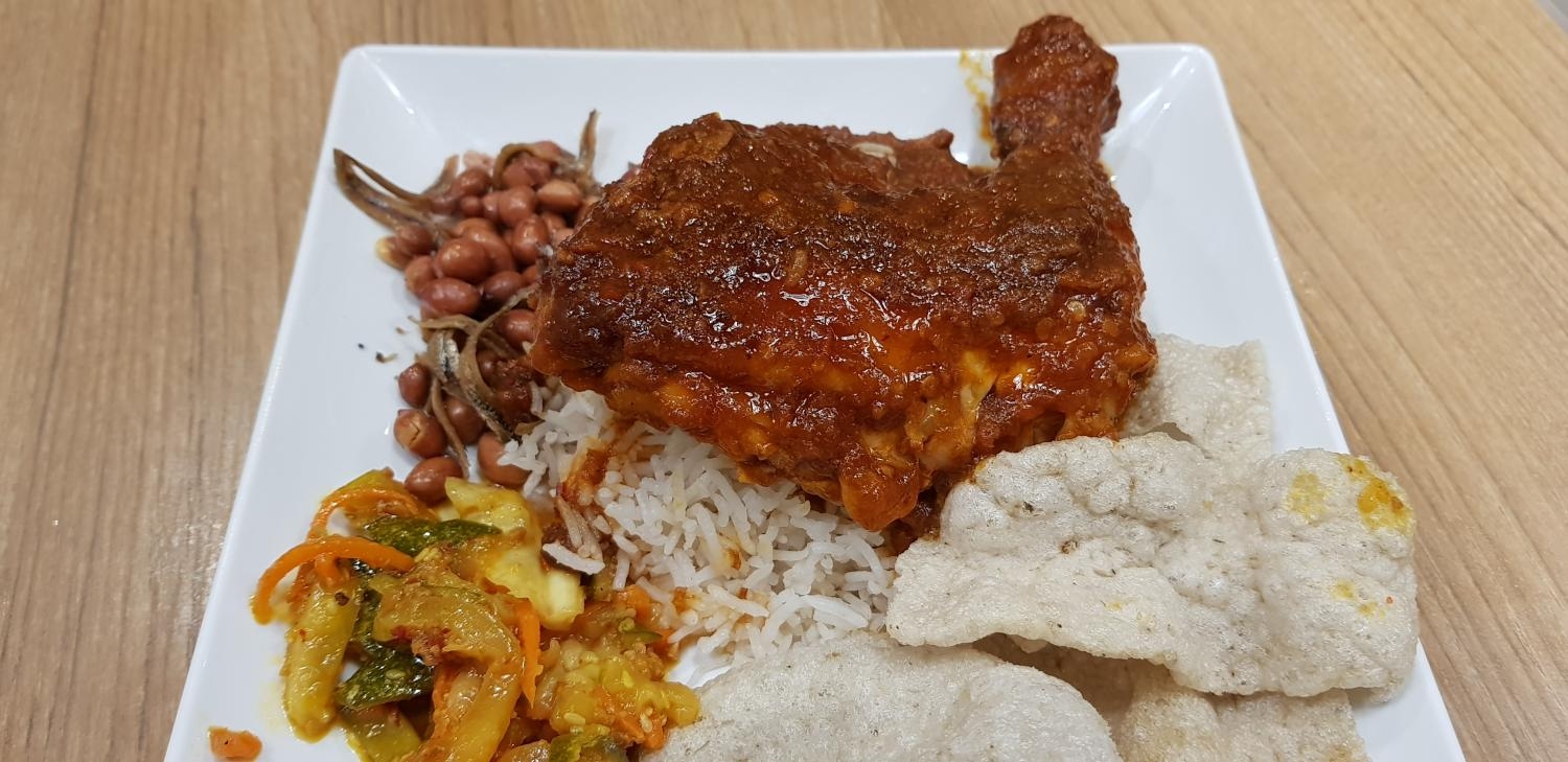Sambal Chicken Nasi Lemak