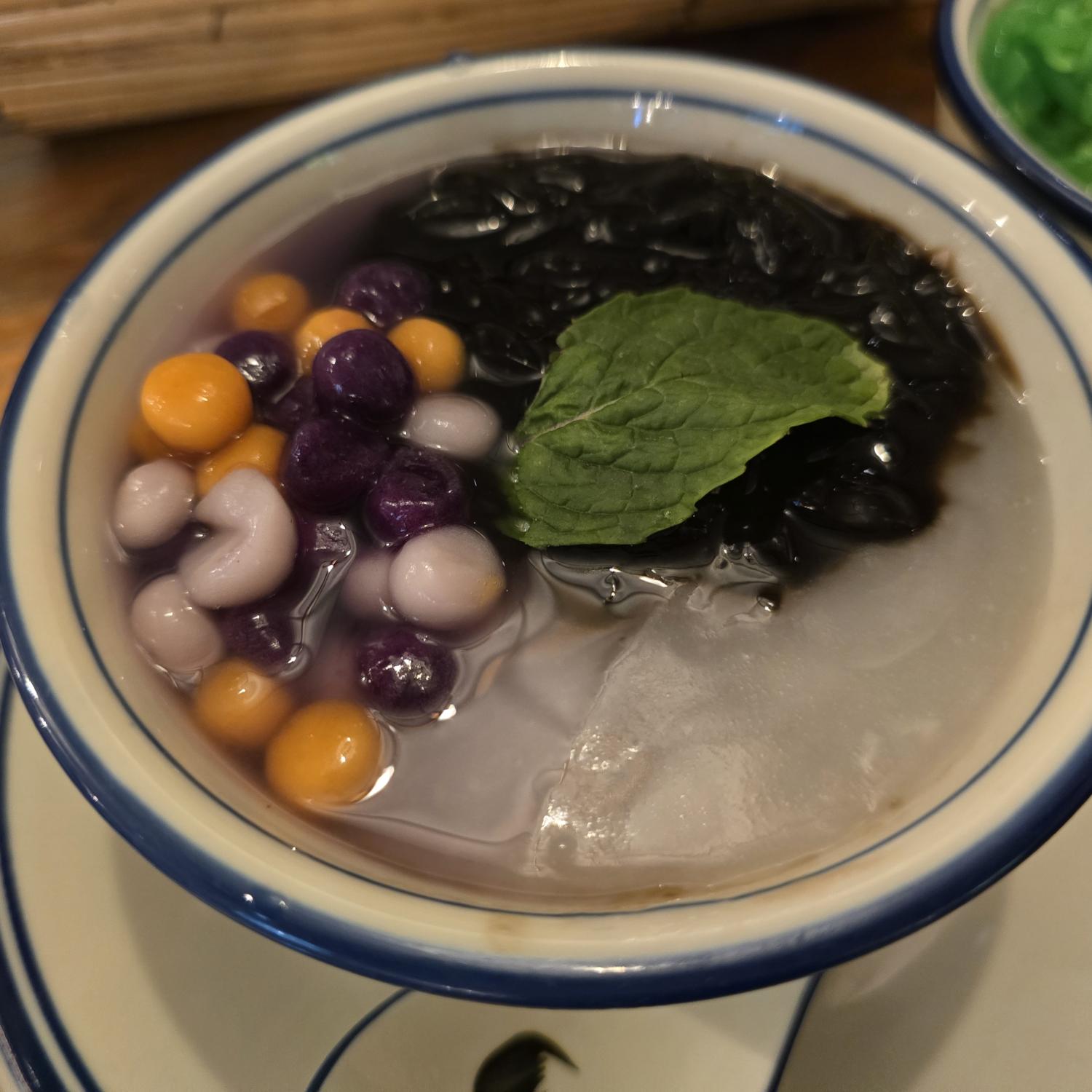 Taro Mochi Dessert