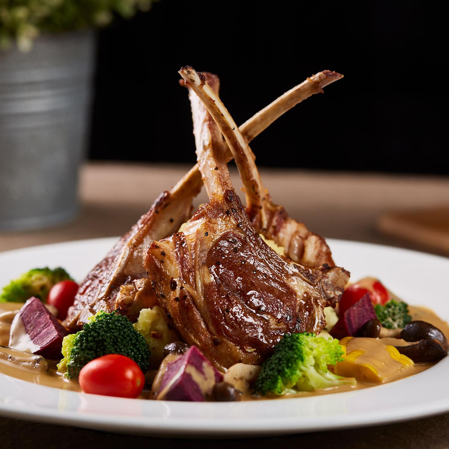 Cajun Lamb Rack
