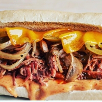 Pulled Beef Brisket Cubanos