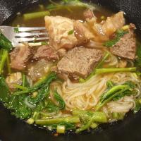Beef Brisket Boat Noodle with Tendon