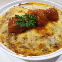 Baked Spaghetti Bolognese 